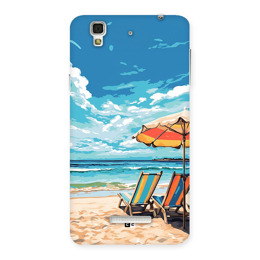 Sunny Beach Back Case for Yureka