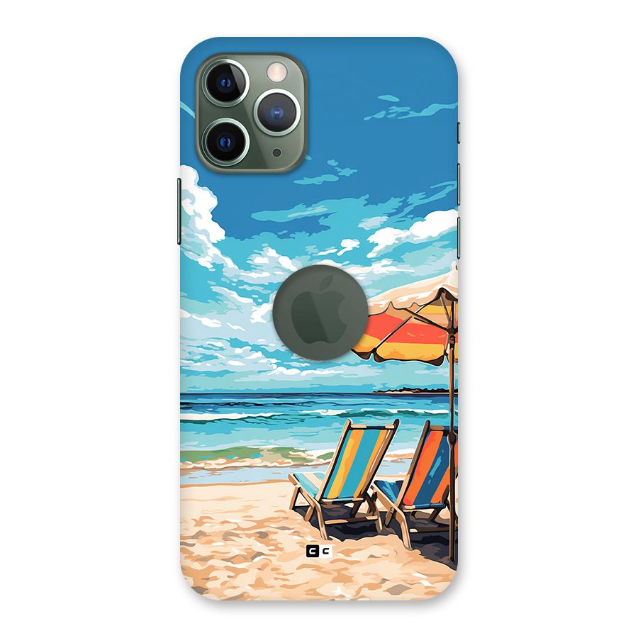 Sunny Beach Back Case for iPhone 11 Pro Logo Cut