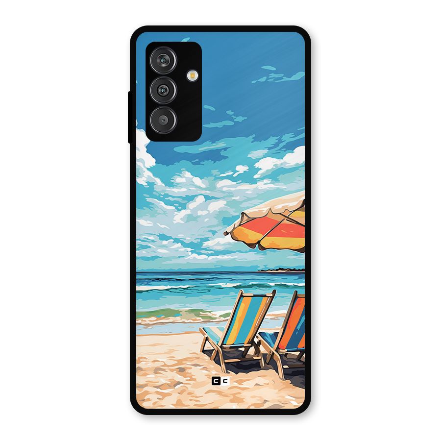 Sunny Beach Metal Back Case for Galaxy F13