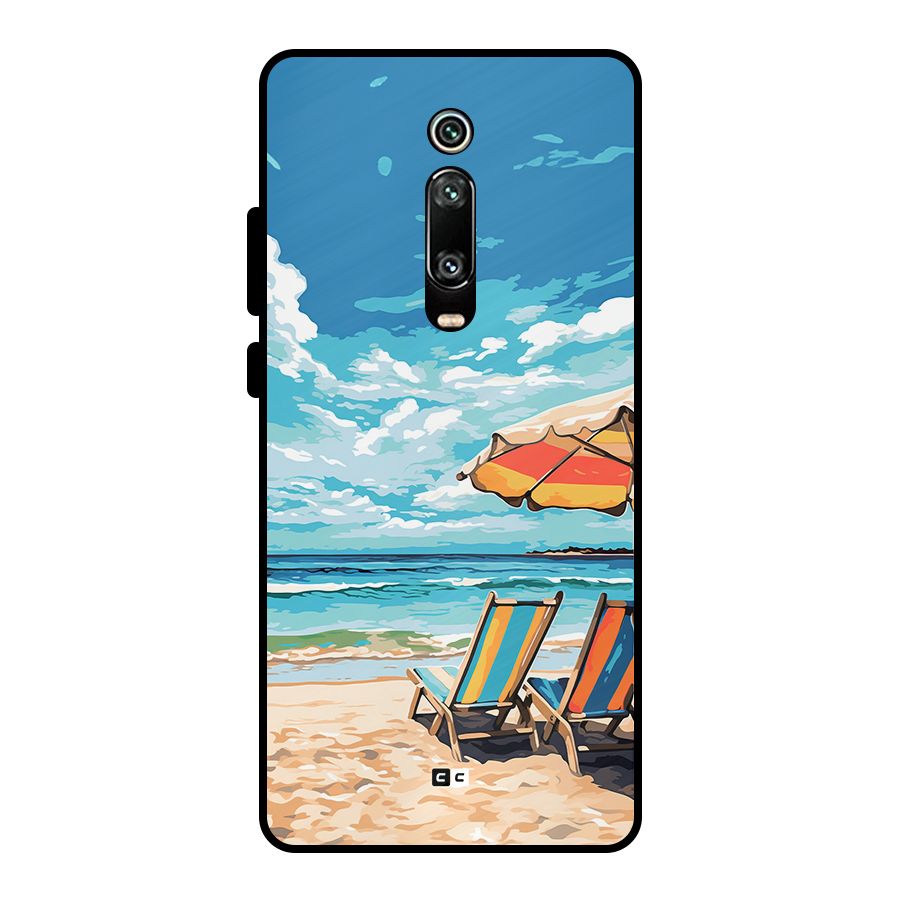 Sunny Beach Metal Back Case for Redmi K20 Pro
