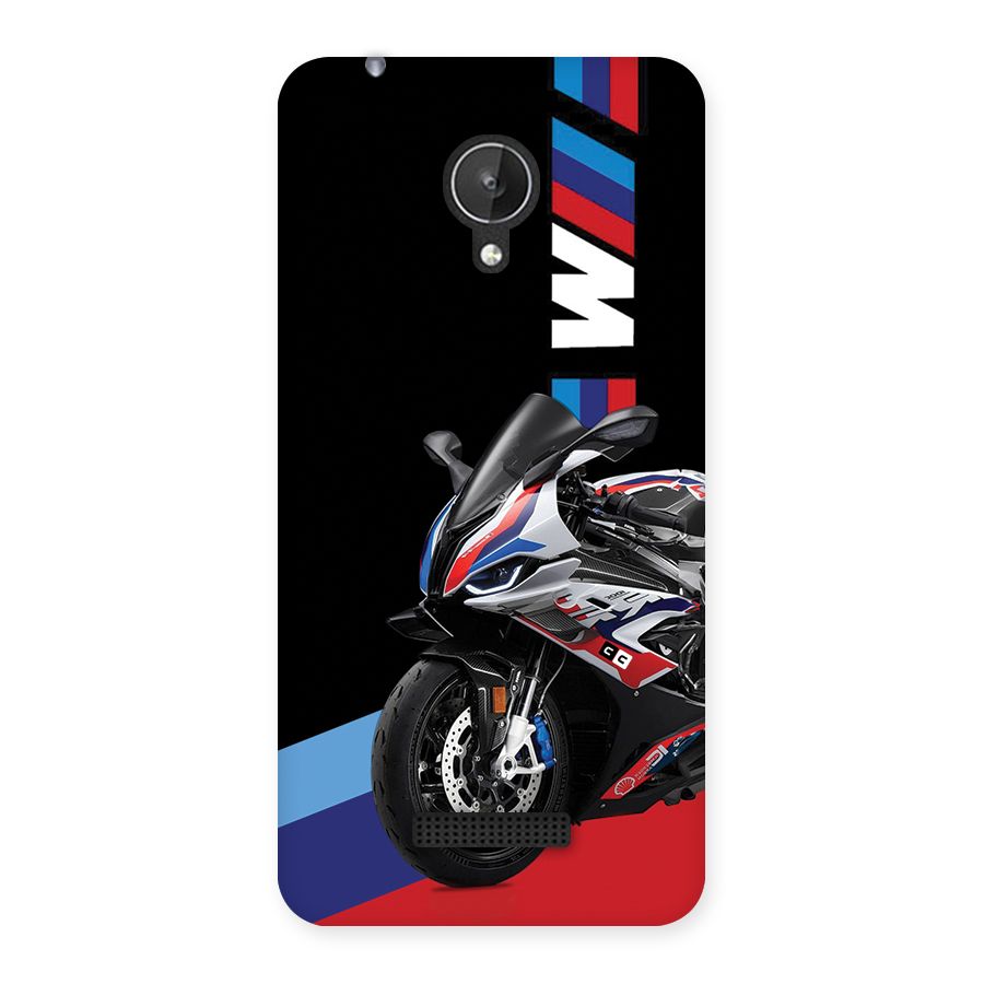 SuperBike Stance Back Case for Canvas Spark Q380