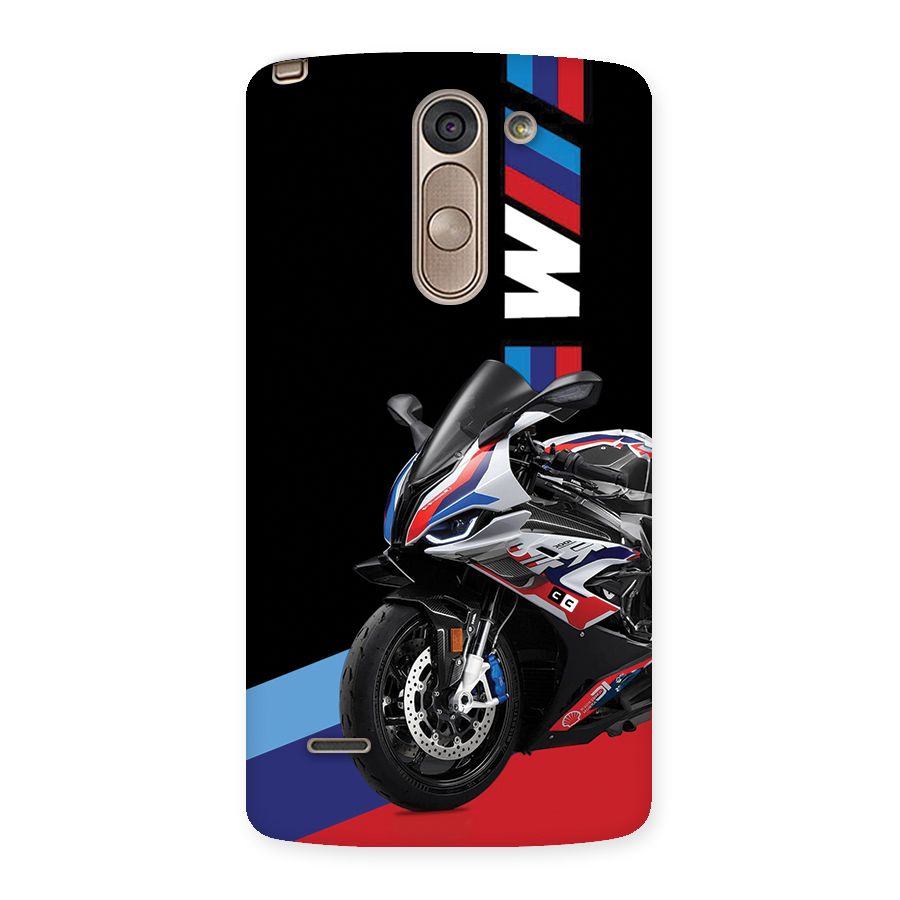 SuperBike Stance Back Case for LG G3 Stylus
