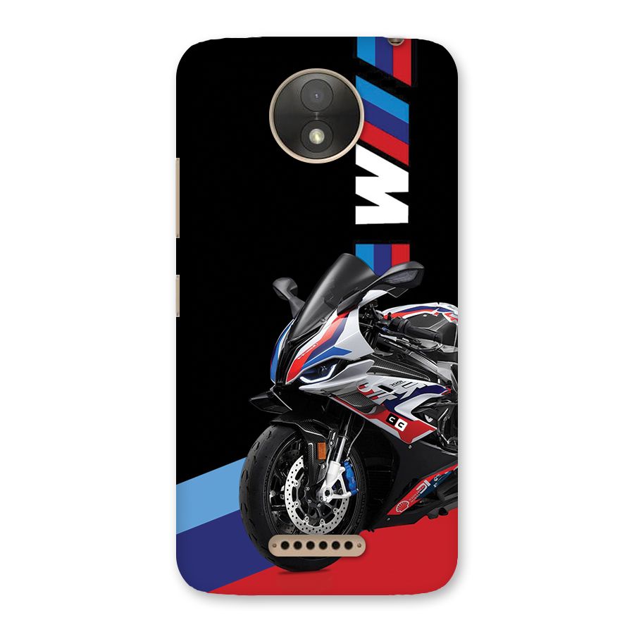 SuperBike Stance Back Case for Moto C Plus