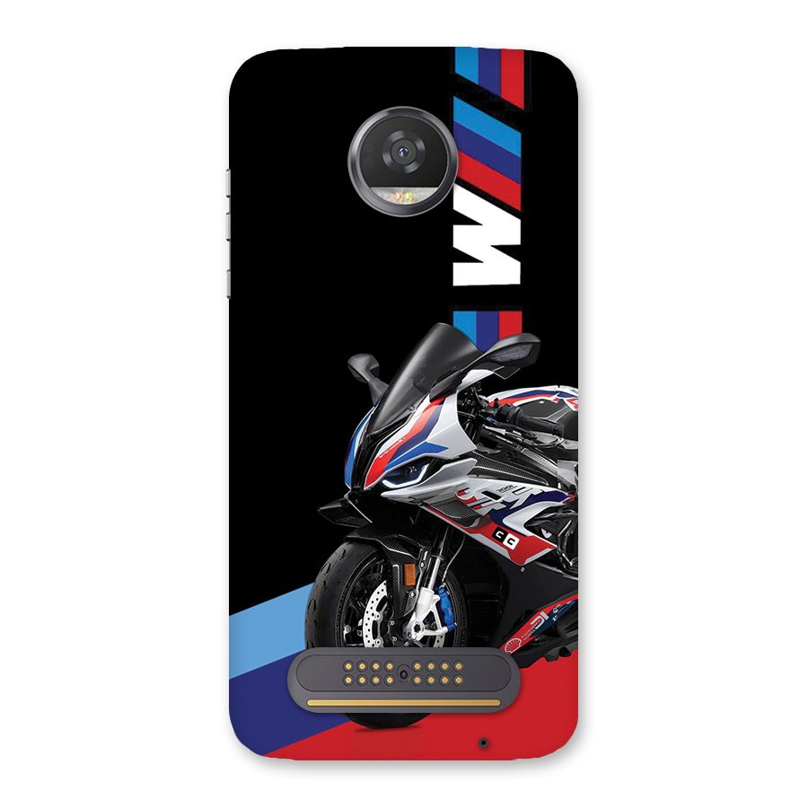 SuperBike Stance Back Case for Moto Z2 Play