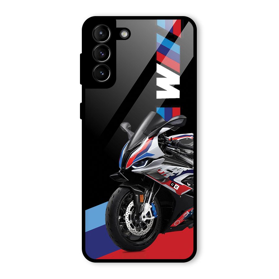 SuperBike Stance Glass Back Case for Galaxy S21 Plus