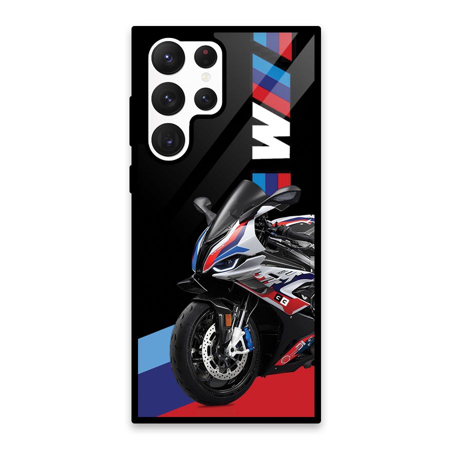SuperBike Stance Glass Back Case for Galaxy S22 Ultra 5G