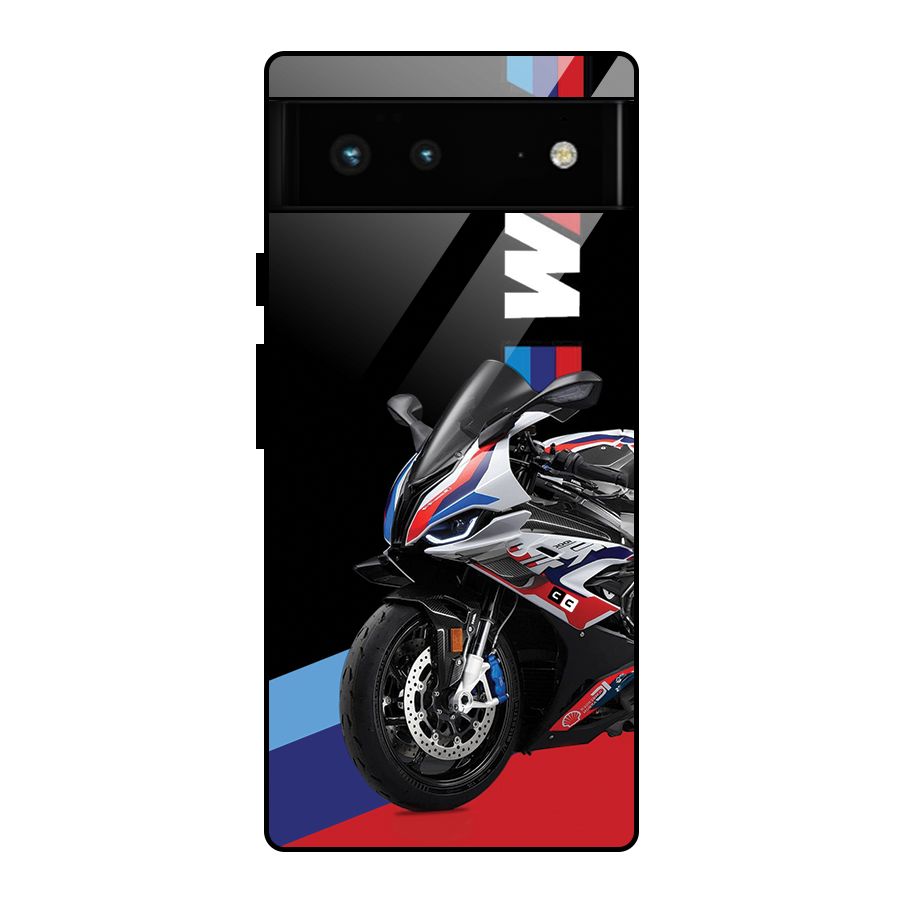 SuperBike Stance Glass Back Case for Google Pixel 6