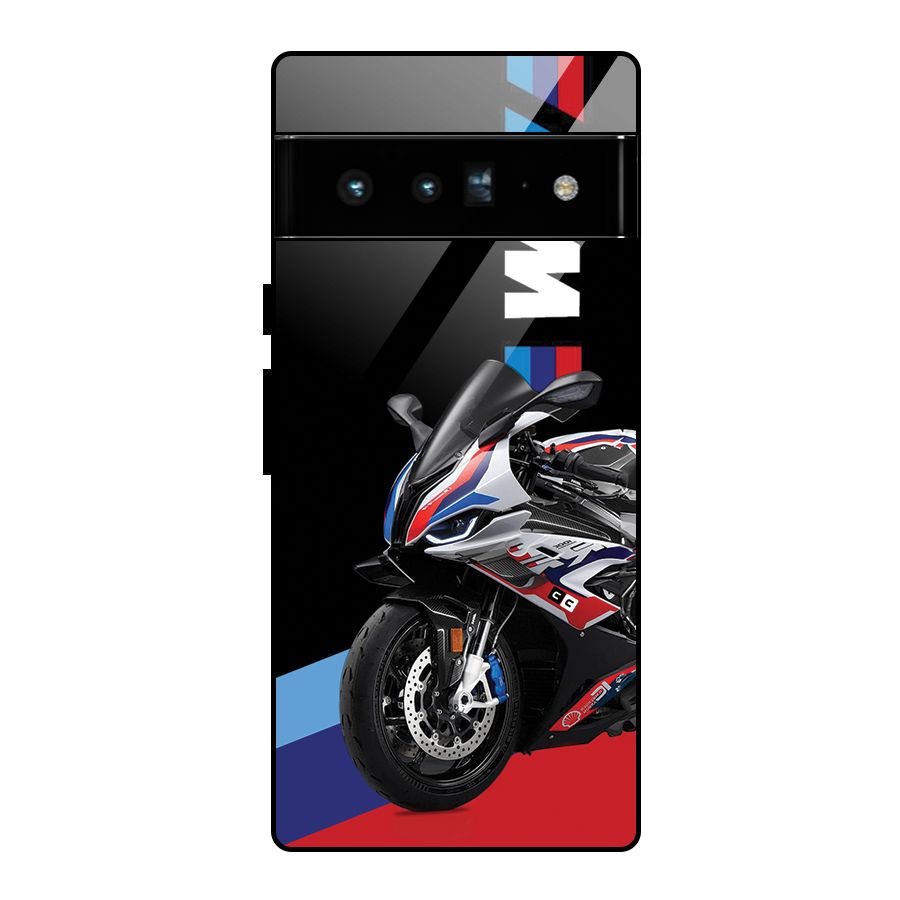 SuperBike Stance Glass Back Case for Google Pixel 6 Pro