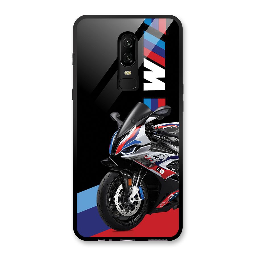 SuperBike Stance Glass Back Case for OnePlus 6