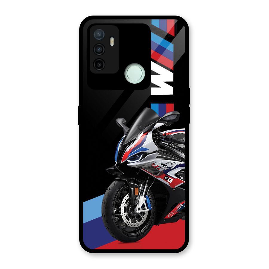 SuperBike Stance Glass Back Case for Oppo A53