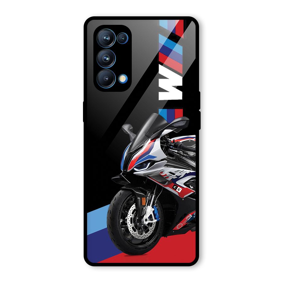 SuperBike Stance Glass Back Case for Oppo Reno5 Pro 5G