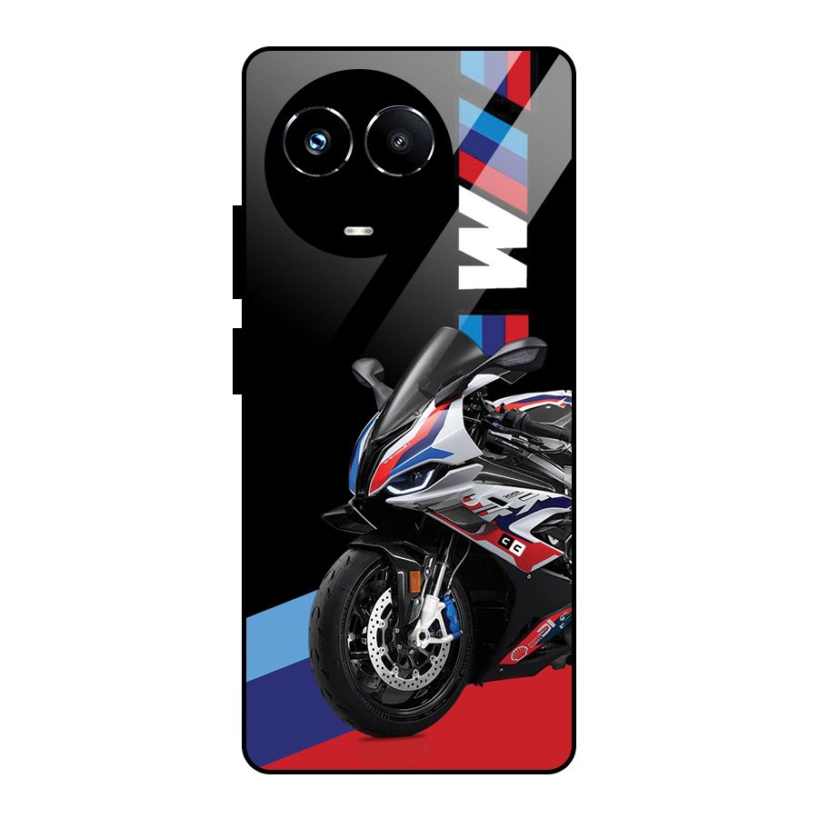SuperBike Stance Glass Back Case for Realme 11X