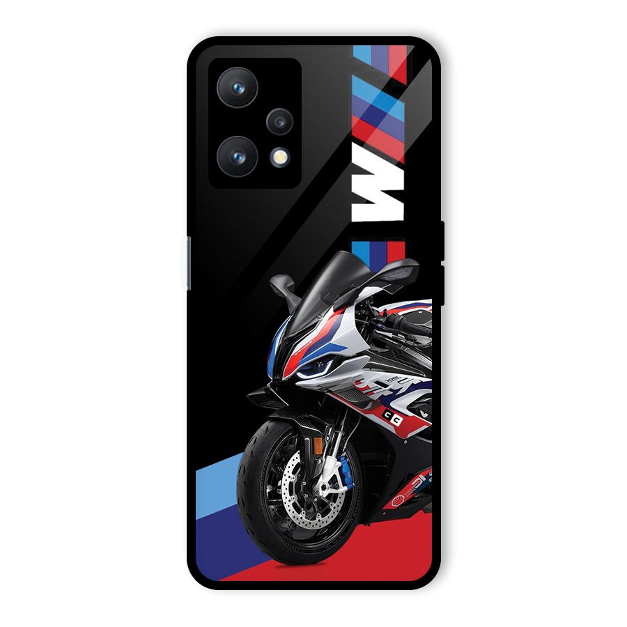 SuperBike Stance Glass Back Case for Realme 9 Pro 5G