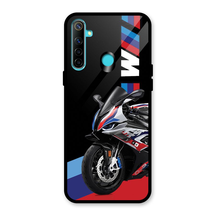 SuperBike Stance Glass Back Case for Realme Narzo 10