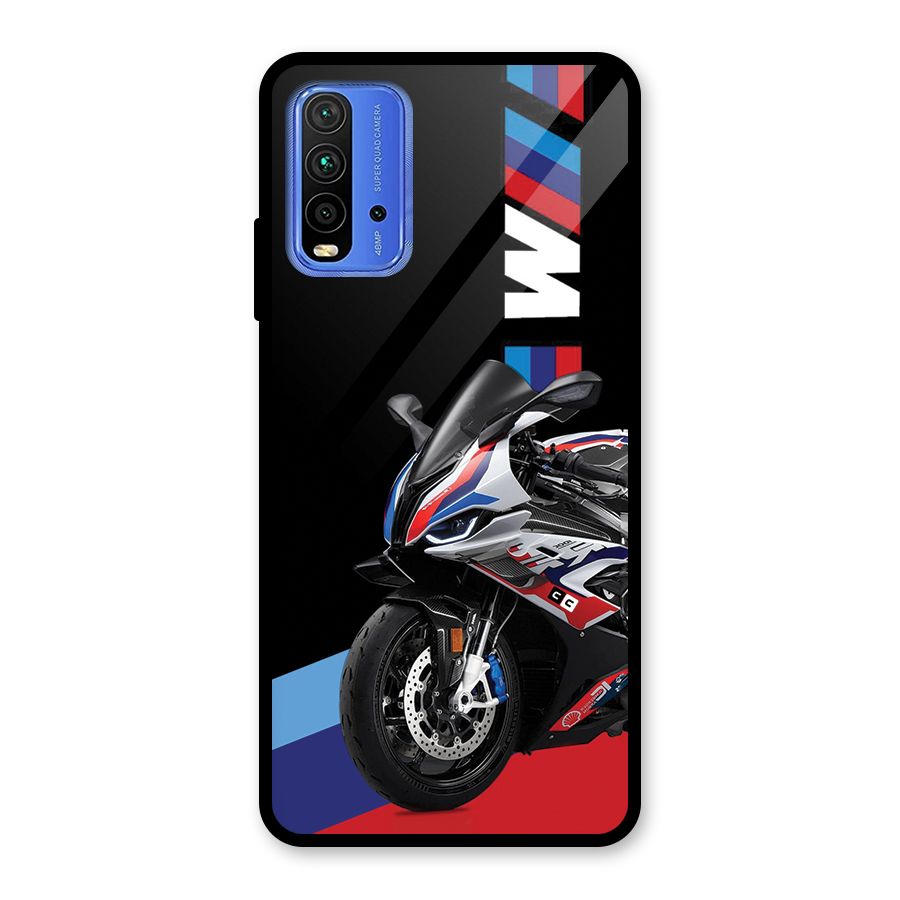 SuperBike Stance Glass Back Case for Redmi 9 Power