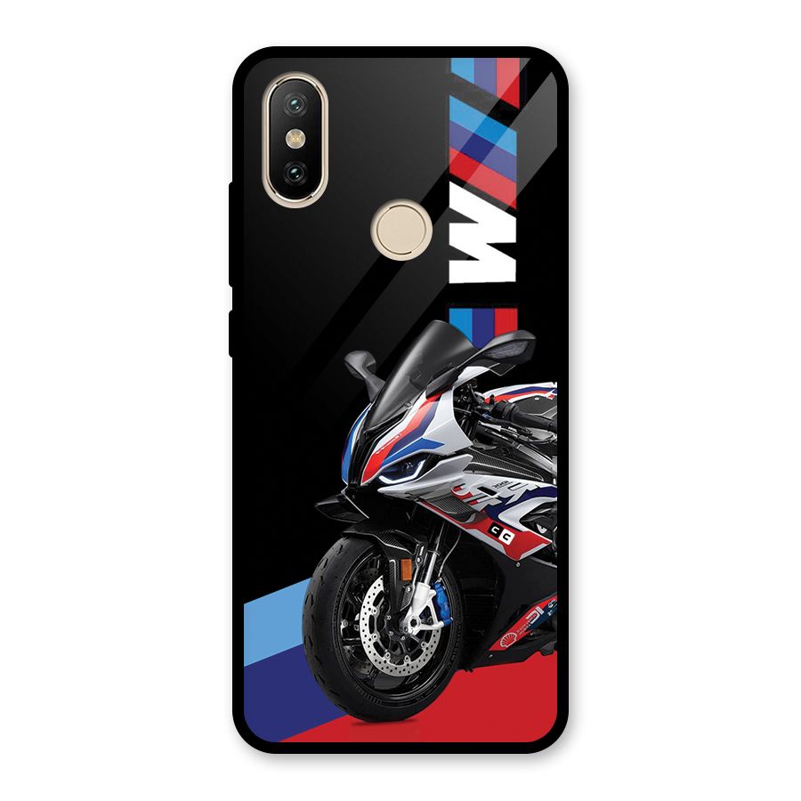 SuperBike Stance Glass Back Case for Redmi A1