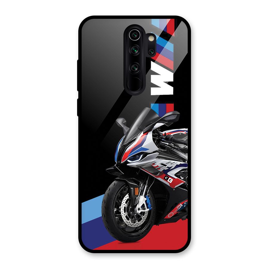 SuperBike Stance Glass Back Case for Redmi Note 8 Pro