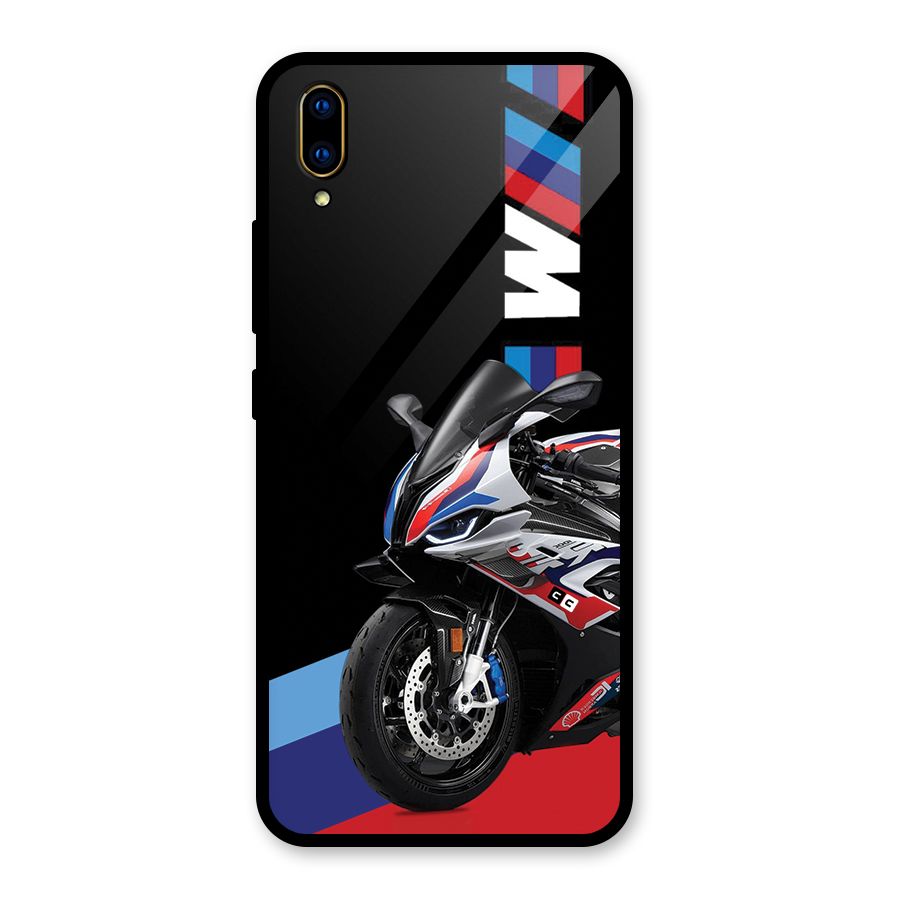 SuperBike Stance Glass Back Case for Vivo V11 Pro