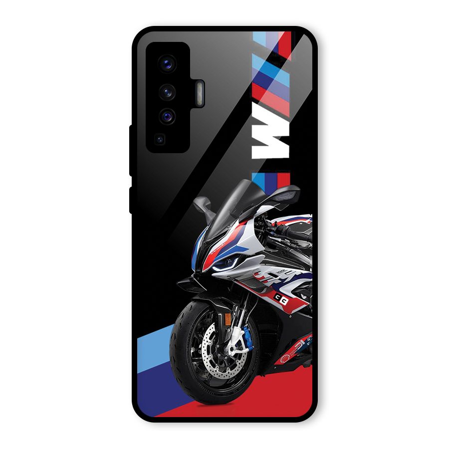SuperBike Stance Glass Back Case for Vivo X50