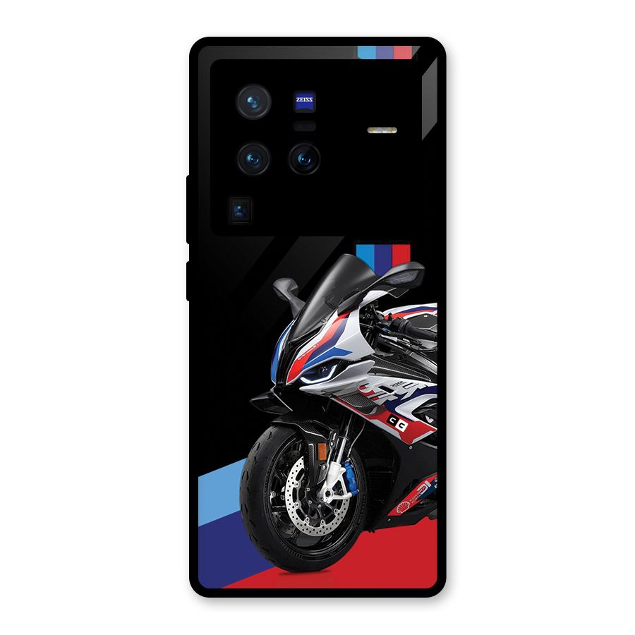 SuperBike Stance Glass Back Case for Vivo X80 Pro