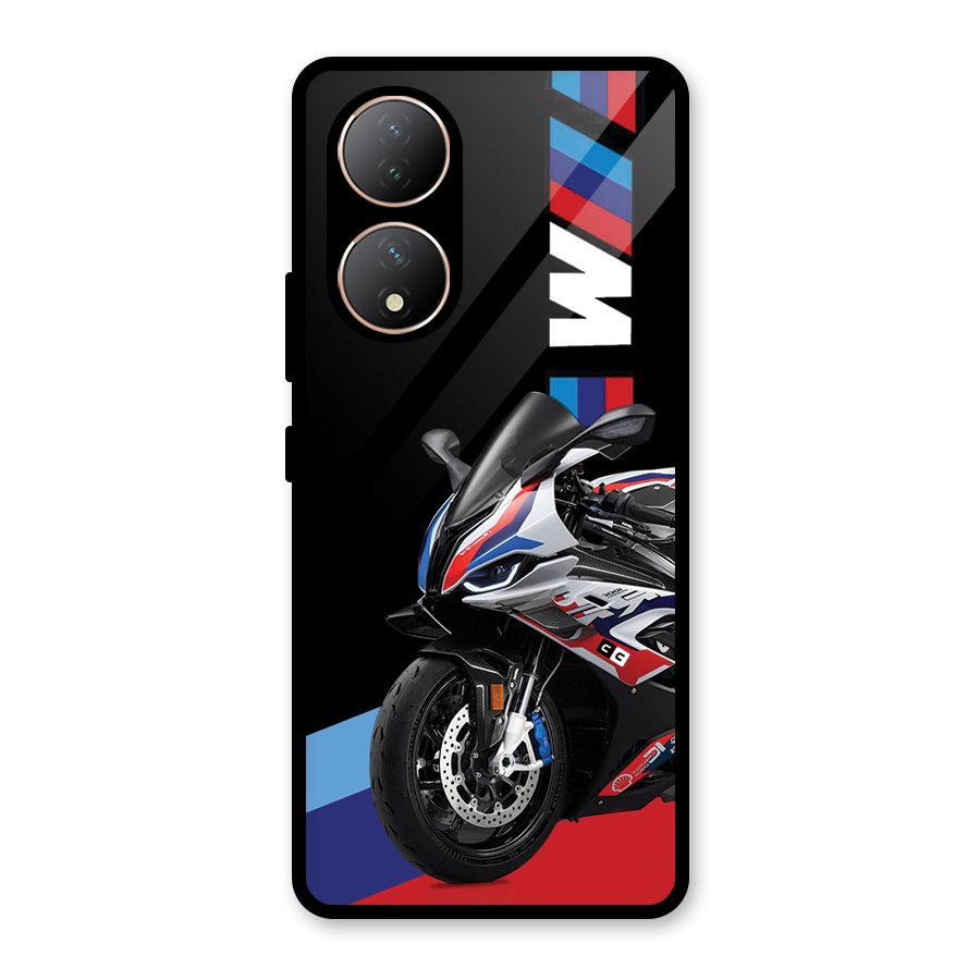 SuperBike Stance Glass Back Case for Vivo Y100A