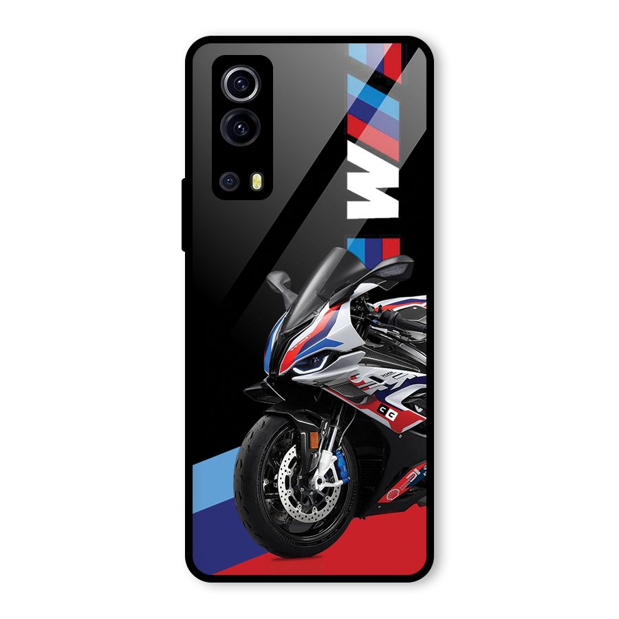 SuperBike Stance Glass Back Case for Vivo iQOO Z3
