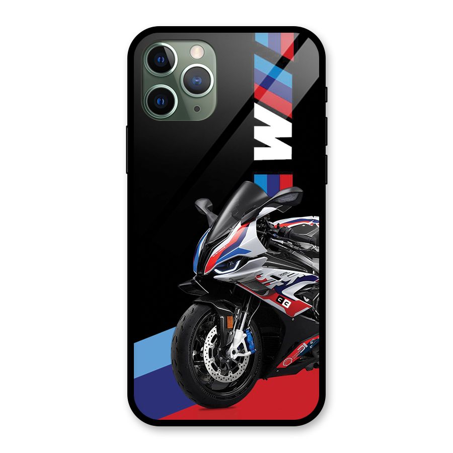 SuperBike Stance Glass Back Case for iPhone 11 Pro