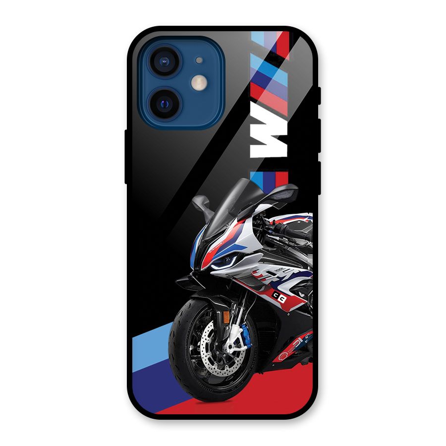SuperBike Stance Glass Back Case for iPhone 12 Mini
