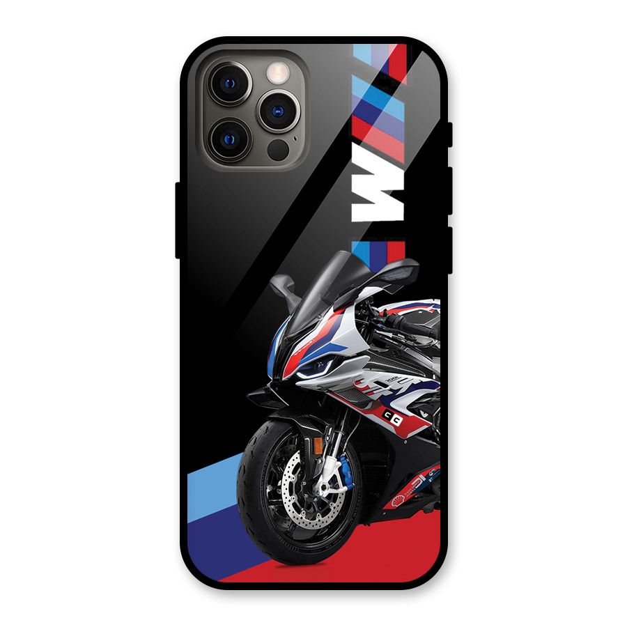 SuperBike Stance Glass Back Case for iPhone 12 Pro
