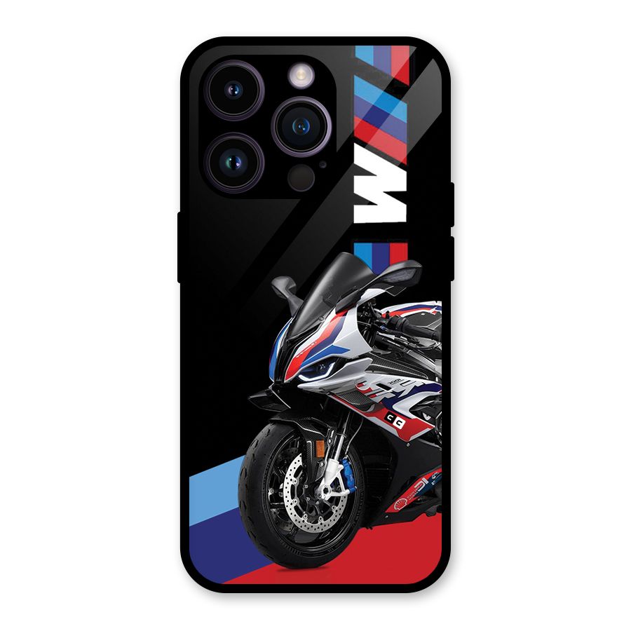 SuperBike Stance Glass Back Case for iPhone 14 Pro