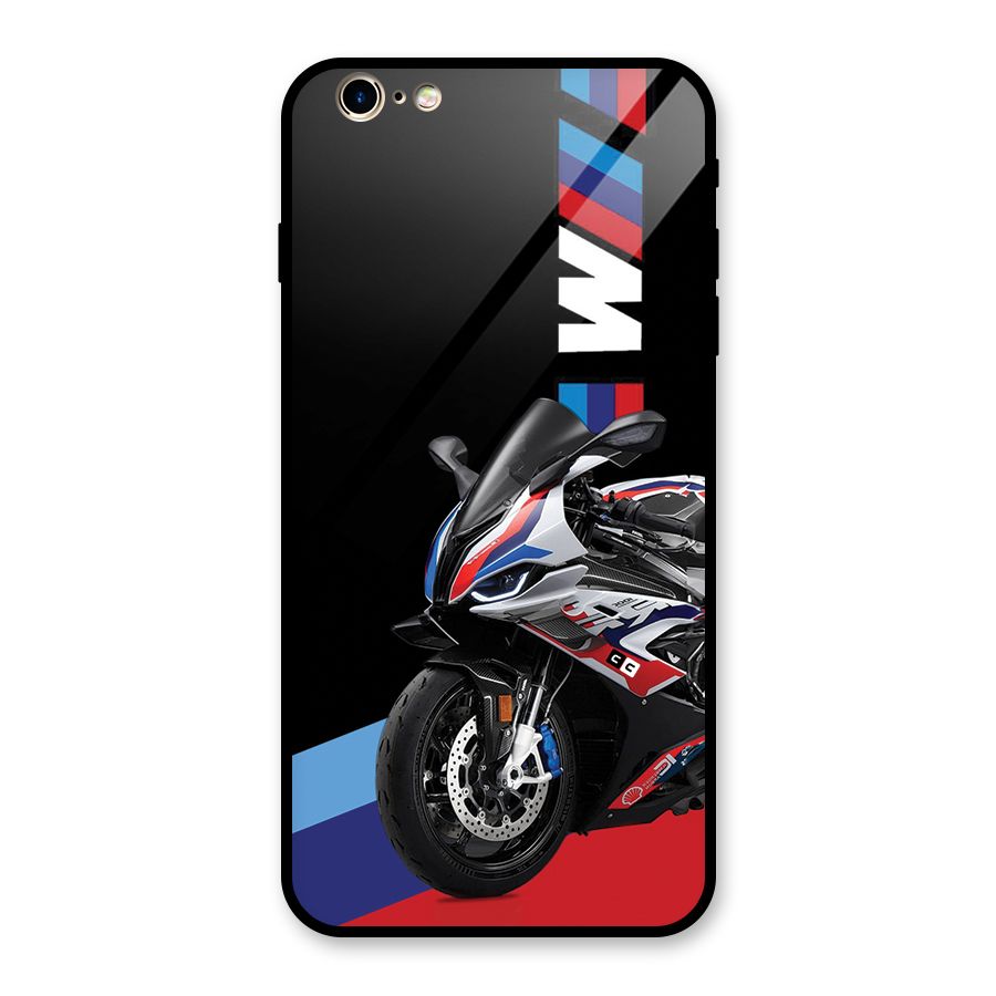 SuperBike Stance Glass Back Case for iPhone 6 Plus 6S Plus