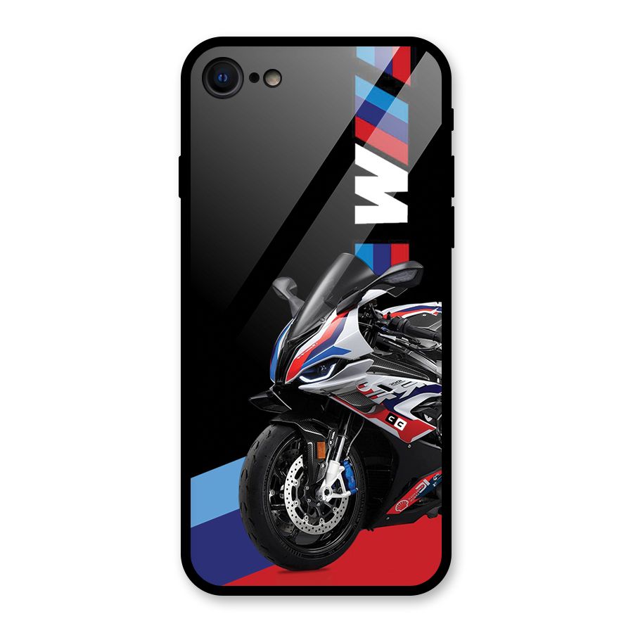 SuperBike Stance Glass Back Case for iPhone 7