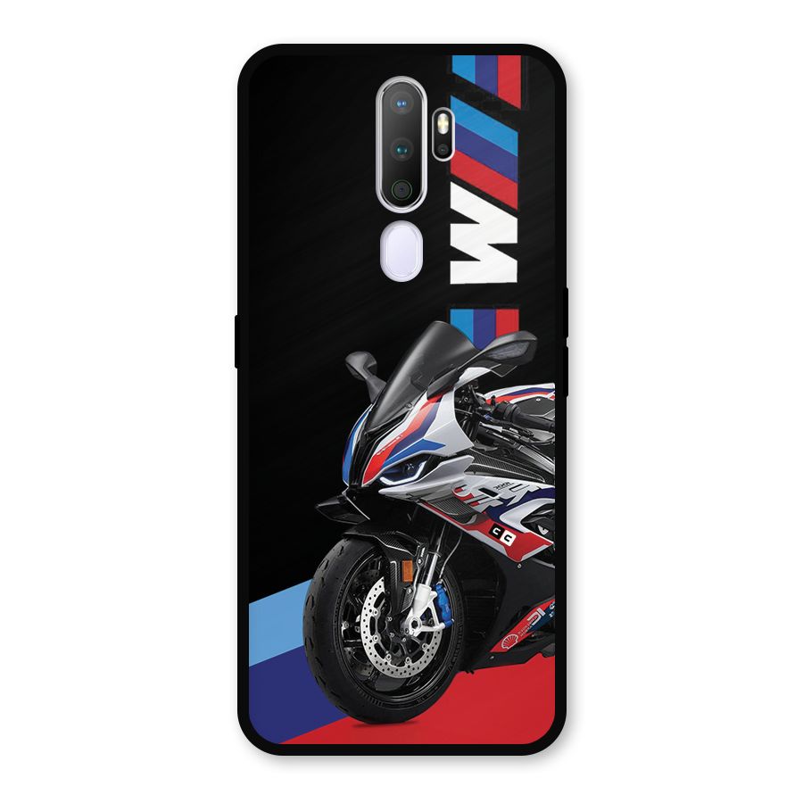 SuperBike Stance Metal Back Case for Oppo A9 (2020)