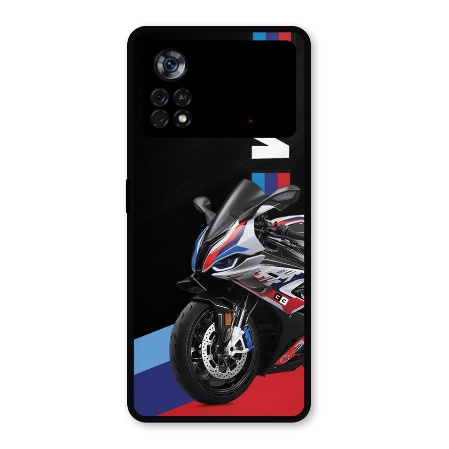 SuperBike Stance Metal Back Case for Poco X4 Pro 5G