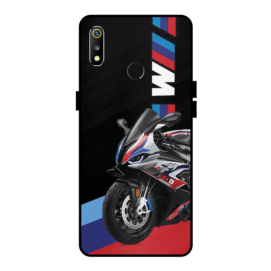 SuperBike Stance Metal Back Case for Realme 3i