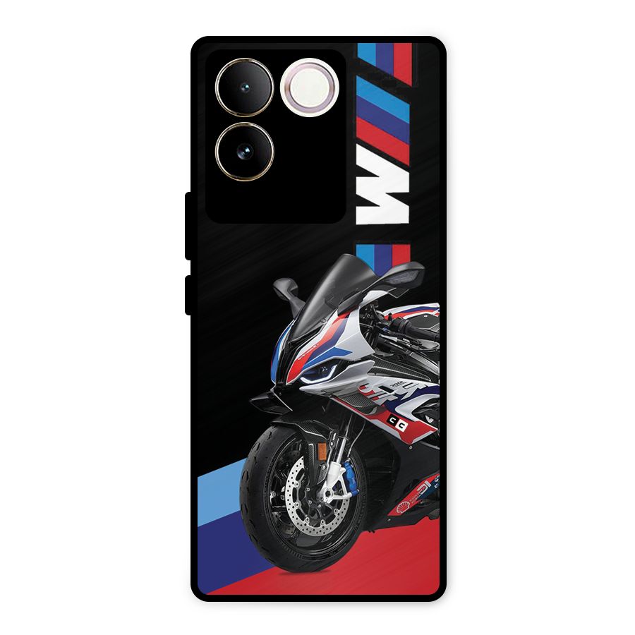 SuperBike Stance Metal Back Case for Vivo T2 Pro