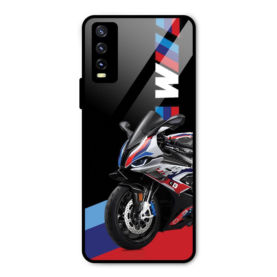 SuperBike Stance Metal Back Case for Vivo Y20g