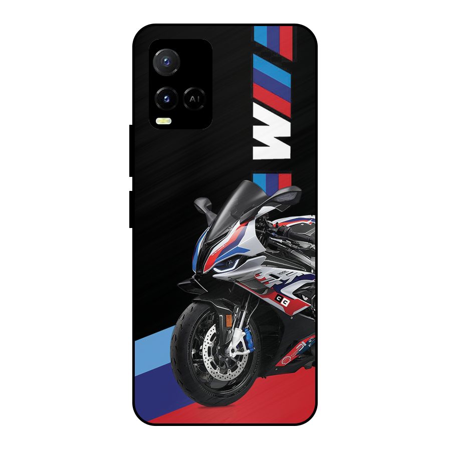 SuperBike Stance Metal Back Case for Vivo Y21