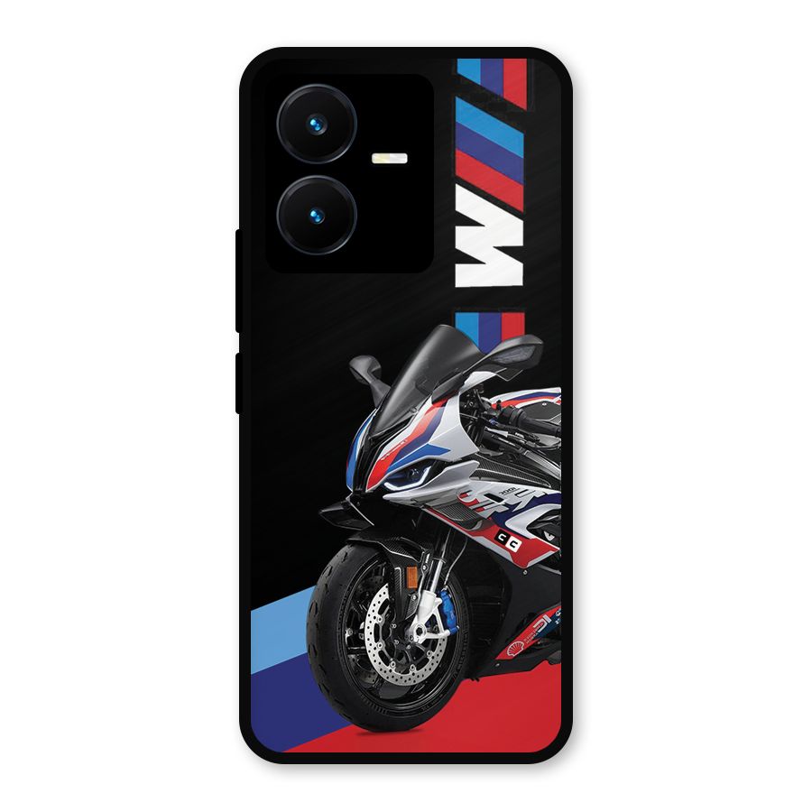 SuperBike Stance Metal Back Case for Vivo Y22