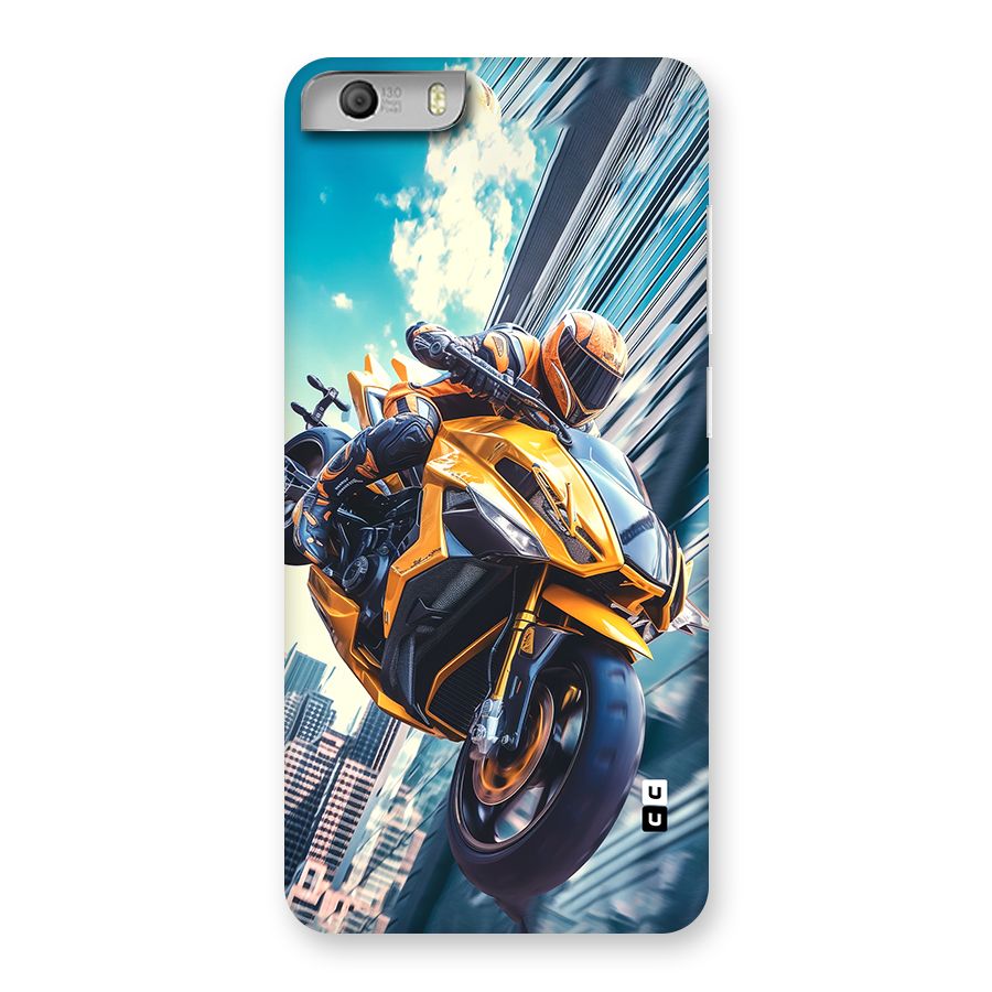 Super Bike Falling Back Case for Canvas Knight 2