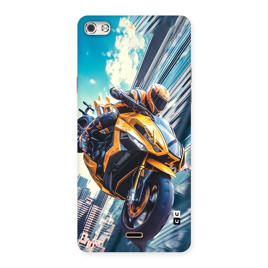 Super Bike Falling Back Case for Canvas Silver 5