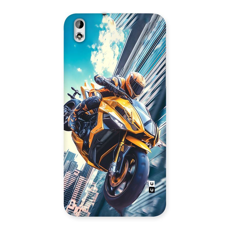 Super Bike Falling Back Case for Desire 816g