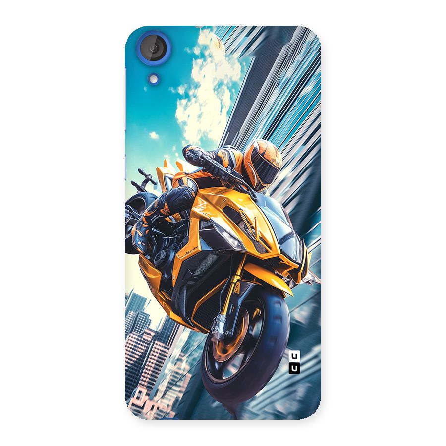 Super Bike Falling Back Case for Desire 820