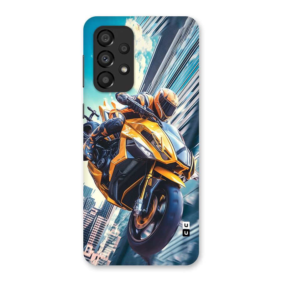 Super Bike Falling Back Case for Galaxy A33 5G