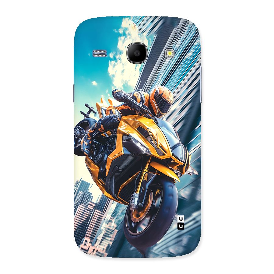 Super Bike Falling Back Case for Galaxy Core