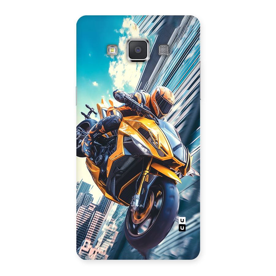 Super Bike Falling Back Case for Galaxy Grand 3