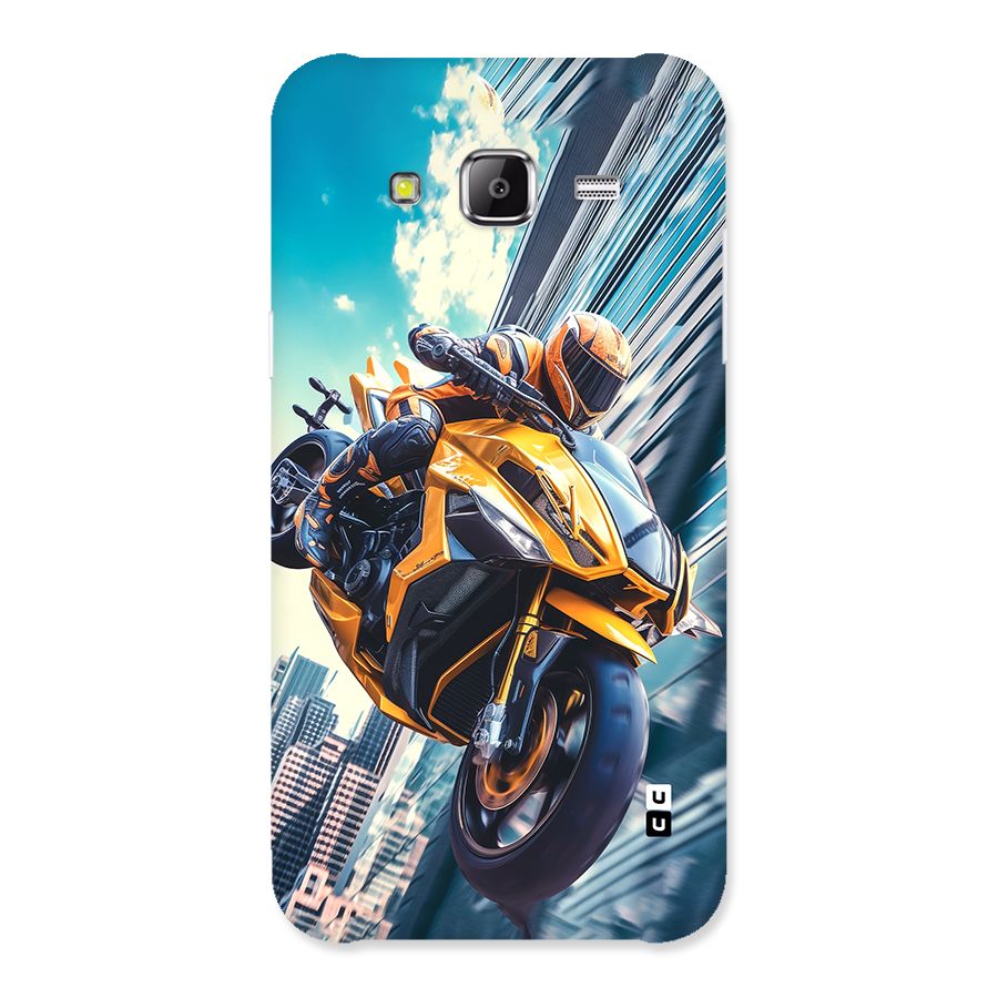 Super Bike Falling Back Case for Galaxy J2 Prime