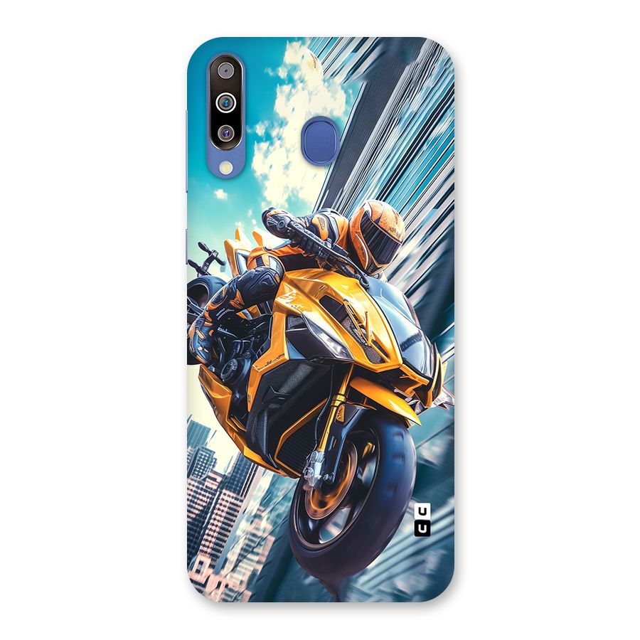 Super Bike Falling Back Case for Galaxy M30