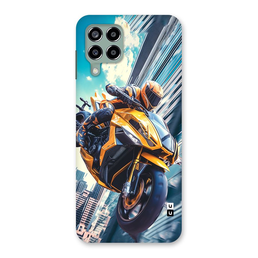 Super Bike Falling Back Case for Galaxy M33