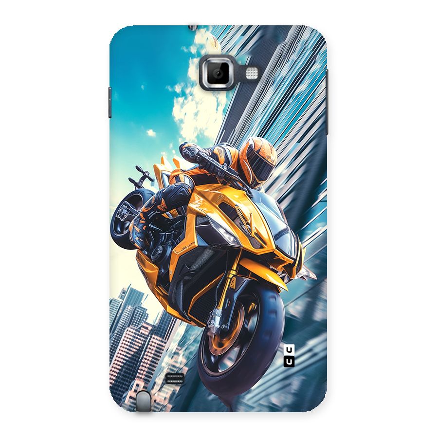 Super Bike Falling Back Case for Galaxy Note